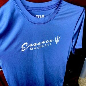 Maserati dri-fit tshirt dark blue never worn.